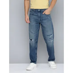 Levis Men 550'92 Relaxed Fit Mildly Distressed Heavy Fade Stretchable Jeans-picture-15