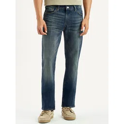 Levis Men Classic Slim Fit Mid-Rise Light Fade Stretchable Jeans-picture-37