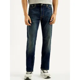Levis Men Classic Straight Fit Mid-Rise Light Fade Stretchable Jeans-picture-11