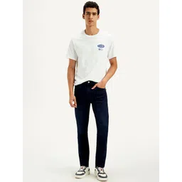 Levis Men Classic Tapered Fit Mid-Rise Stretchable Jeans-picture-23