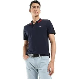 levi's Men Cotton Solid Regular Fit Polo Shirt-picture-10