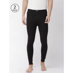 Levis Men Pack of 2 Black Solid Thermal Bottoms-picture-34