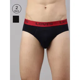 Levis Men Pack Of 2 Smartskin Technology Cotton Active Briefs with Tag Free Comfort #066-picture-36