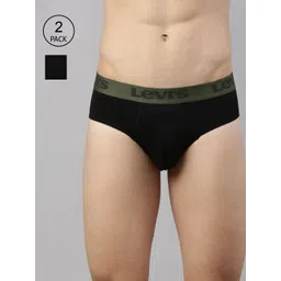 Levis Men Pack Of 2 Smartskin Technology Cotton Active Briefs with Tag Free Comfort #066-picture-33