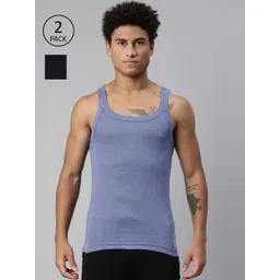 Levis Men Pack of 2 Smartskin Technology Sports Vest with Tag Free Comfort #015-picture-17