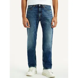 Levis Men Straight Fit Mid-Rise Clean Look Heavy Fade Jeans-picture-23