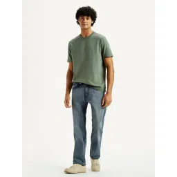 Levi's Men's 505 Straight Fit Blue Jeans-picture-19