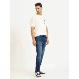 levi's Men's 512 Blue Slim Tapered Fit Mid Rise Jeans-picture-34