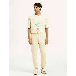 Levi's Men's Beige Joggers-picture-15