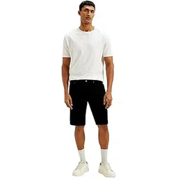 levi's Men's Black Tapered Shorts-picture-14