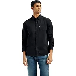levi's Men's Cotton Solid Slim Fit Shirt-picture-55