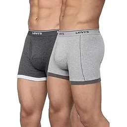 levi's Men's Cotton Style #007 Contra Regular Fit Solid Boxer Brief-picture-49