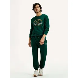 Levi's Men's Dark Green Joggers-picture-38