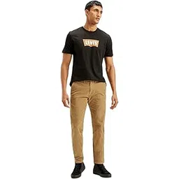 levi's Men's Light-Brown Slim Tapered Fit Chinos-picture-13