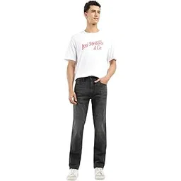 levi's Men's Mid Rise Fitted Jeans (0038I-0017_Black_42)-picture-11