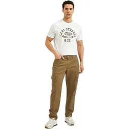 levi's Men's Mid Rise Straight Fit Cargo Trousers-picture-40