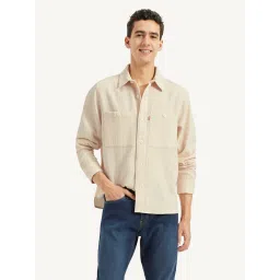 levi's Men's Self Design Relaxed Fit Shirt-picture-12