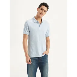 levi's Men's Solid Slim Fit Polo Linen T-shirt-picture-30