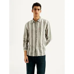 Levi's Men's Striped Slim Fit Shirt-picture-19