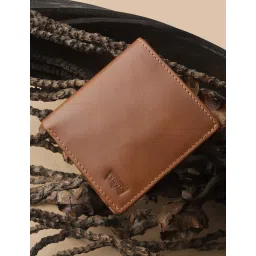 levi's Men's Tan Solid Bi-Fold Wallet-picture-42