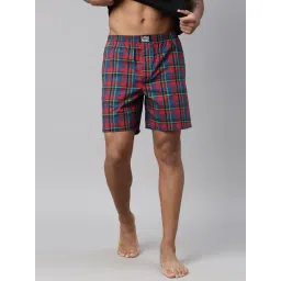 Levi's Multi Cotton Regular Fit Checks Boxers-picture-17