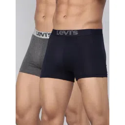 Levi's Multi Cotton Regular Fit Trunks - Pack Of 2-picture-23