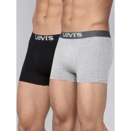 Levi's Multi Cotton Regular Fit Trunks - Pack Of 2-picture-41