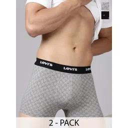 Levis Pack Of 2 Printed Mid Rise Trunks Style#022-PRT-TRNK-P2, DDBEXM-image-34