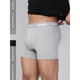 Levis Pack of 2 Smartskin Technology Cotton Trunks with Tag Free Comfort #001-BOXER BRIEF-image-26