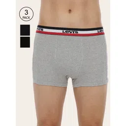 Levis Pack of 2 Smartskin Technology Cotton Trunks with Tag Free Comfort #003A-image-2