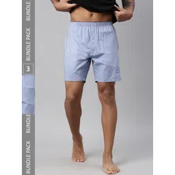 Levis Pack of 3 Men Smartskin Technology Woven Cotton Boxer Shorts with Tag Free Comfort-image-42