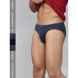 Levis Pack of 3 Smartskin Technology Cotton Comfort Briefs with Tag Free Comfort #011-picture-18