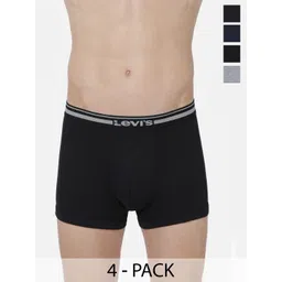 Levis Pack Of 4 Pure Cotton Short Trunks-image-3