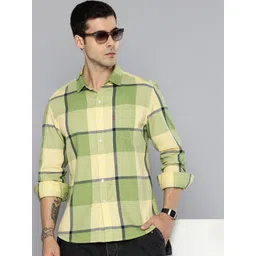 Levis Slim Fit Checked Pure Cotton Casual Shirt-picture-21