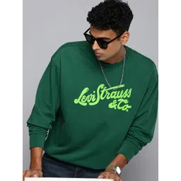 Levis Typography Printed Crew Neck Pure Cotton Sweatshirt-picture-41