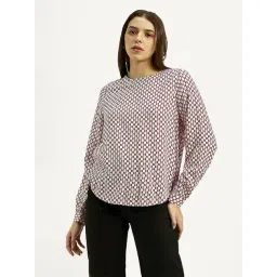 Levi's White Regular Fit Printed Top-picture-11