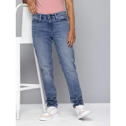Levis Women 711 Skinny Fit Light Fade Stretchable Jeans-picture-29