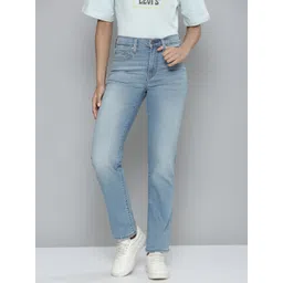 Levis Women 724 Slim Fit Light Fade Stretchable Jeans-picture-17