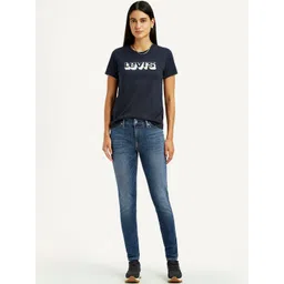 Levis Women Classic Skinny Fit Mid-Rise Light Fade Stretchable Jeans-picture-13