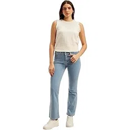 levi's Women's 315 Light Blue Bootcut Fit Mid Rise Jeans-picture-52