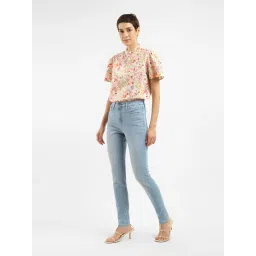 levi's Women's 721 Blue Skinny Fit High Rise Jeans-picture-27