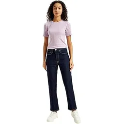 levi's Women's 724 Mid Rise Wedgie Straight Fit Jeans-picture-45