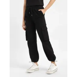 Levi's Women's Black Relaxed Fit High Rise Cargo Jogger-picture-20