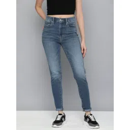 Levi's Women's Blue High Rise Mile High Skinny Fit Jeans-picture-32