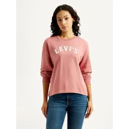 Levi's Women's Brand Logo Crew Neck Sweatshirt-picture-25