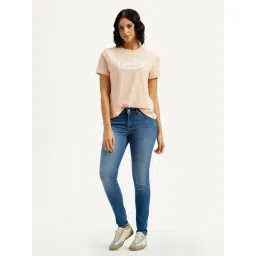 Levi's Women's Mid Rise 711 Skinny Fit Blue Jeans-picture-34