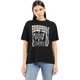 levi's Women's Solid Oversized Polo T-Shirt-picture-23