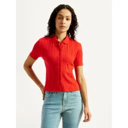 Levi's Women's Textured Slim Fit Shirt-picture-35