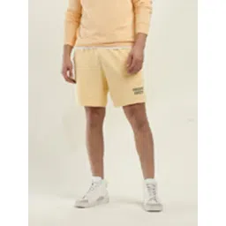 Levi's Yellow Cotton Regular Fit Printed Shorts-picture-13