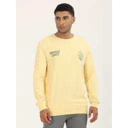 Levi's Yellow Cotton Regular Fit Printed Sweatshirt-picture-36